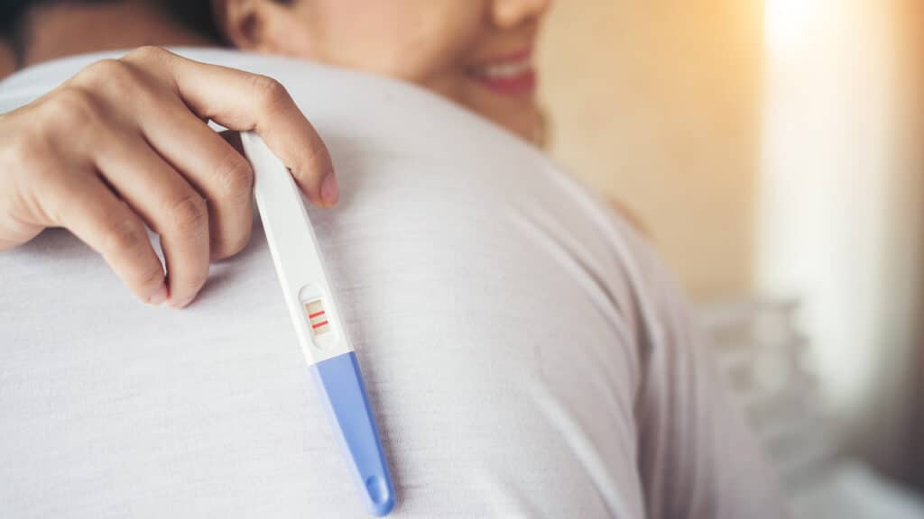 Zwanger & Relax Blog - positieve zwangerschapstest