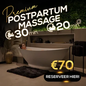 Postpartummassage Premium 30 minuten